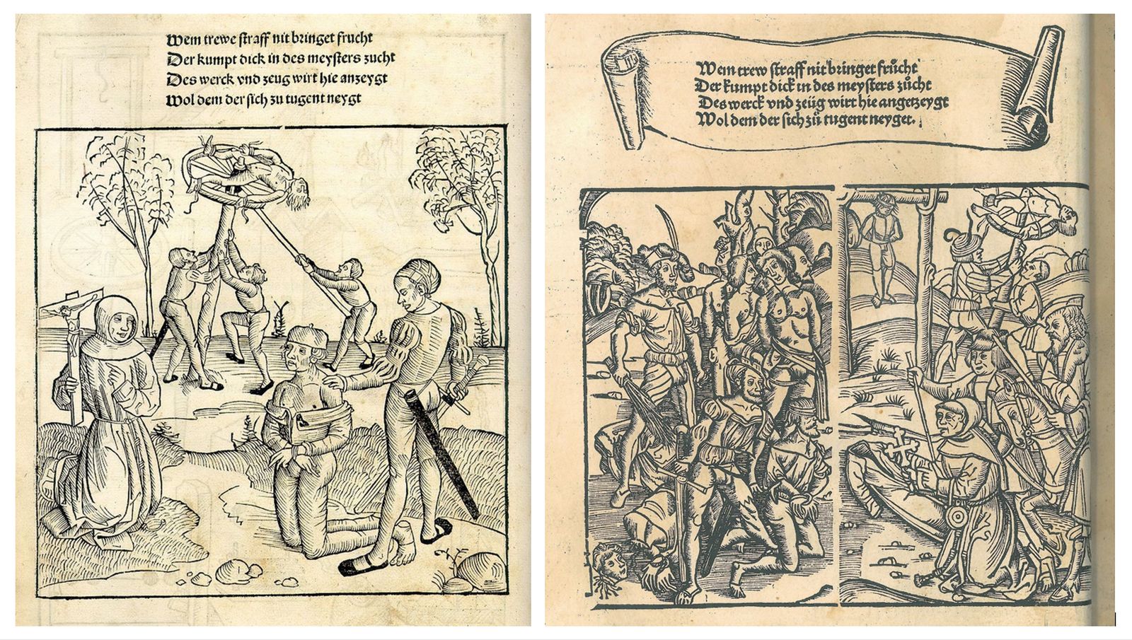 Sliki 5 in 6: Lesorez št. 14: Izvršitev kazni (stran 52)