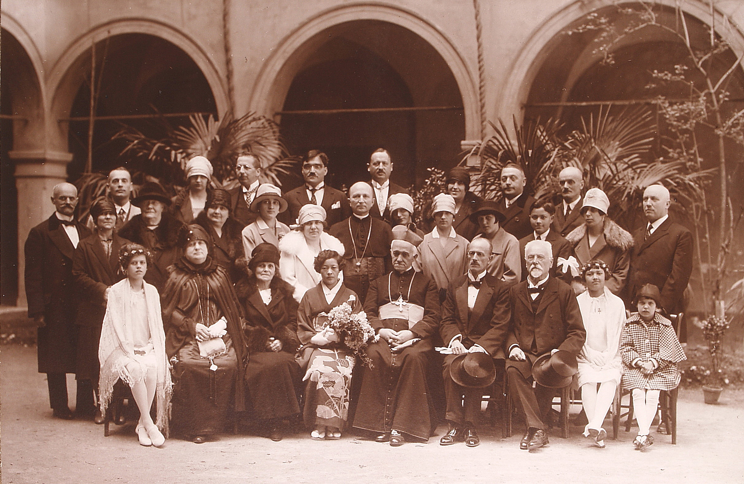 Slika 2: Poroka Ivana in Marije Tsuneko Skušek