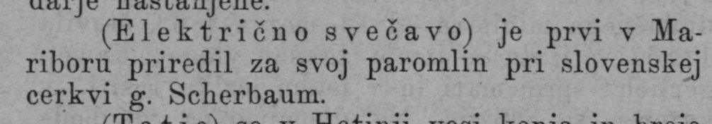 Notica glede električnih žarnic