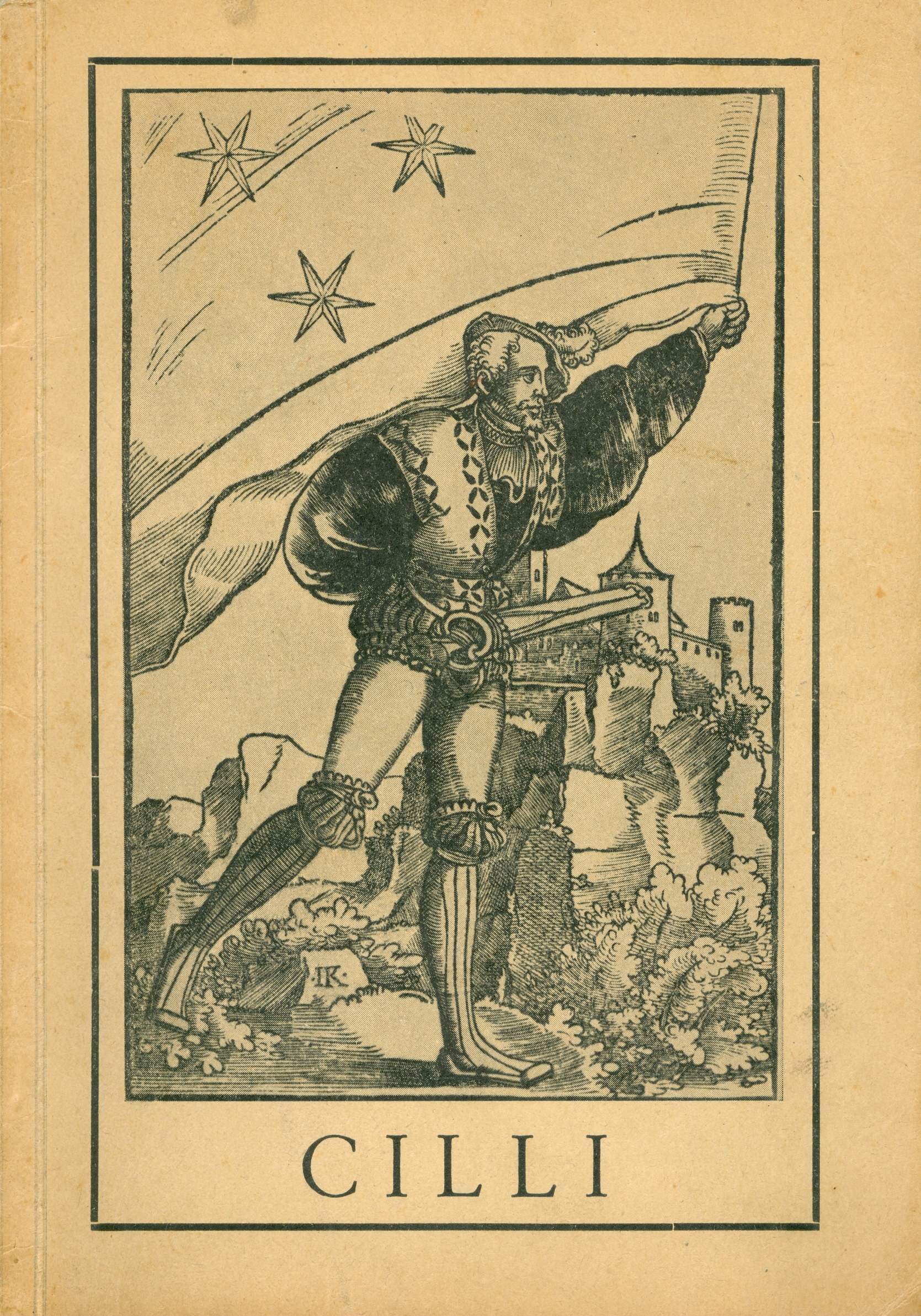 Slika 2: Naslovnica Mayeve brošure o Celju, 1943