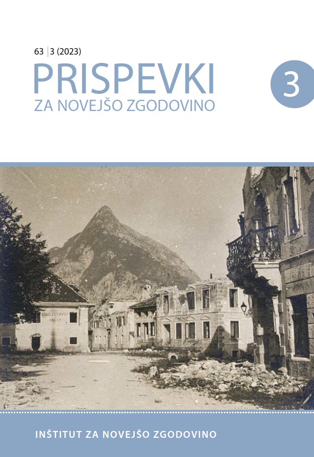 					View Vol. 63 No. 3 (2023): Vizije prihodnosti: študije primerov načrtovanja stvarnosti na Slovenskem po obeh svetovnih vojnah
				