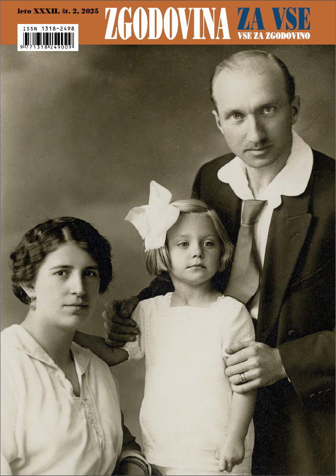 Naslovnica revije Zgodovina za vse